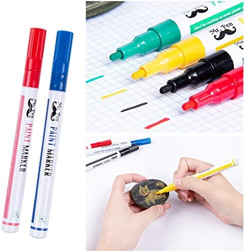Mr. 6 pakiranja, Olovke za crtanje, olovke od filca, trajni markeri u različitim bojama, trajni markeri s finim vrhom, trajni
