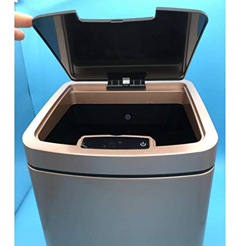 Pametna kanta za smeće s automatskim senzorom s ručkom unutarnja kanta za smeće kvadratna kanta za odlaganje smeća u kućnoj