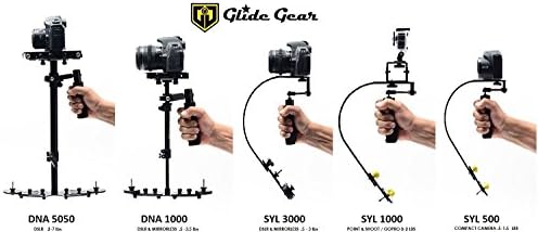 Glide Gear Syl 3000 video stabilizator za bez ogledala i DSLR kamere .5-3 lbs