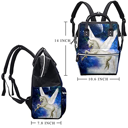 Pegasus Animal Pelena torbica torbica mama ruksak Veliki kapacitet Pelena vrećica za njegu za njegu beba za njegu bebe