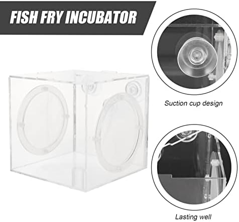 Kutija za valjenje ribe PATKAV kutija za inkubator akvarija kutija za uzgoj ribe kutija za uzgajivače ribe kutija za izolaciju