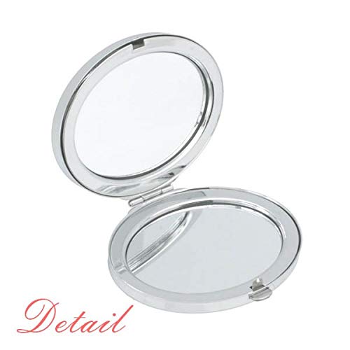 Otreb životinjske kandže Jednostavni korak ispis ogledalo prijenosna naklona ručna šminka dvostruke bočne naočale