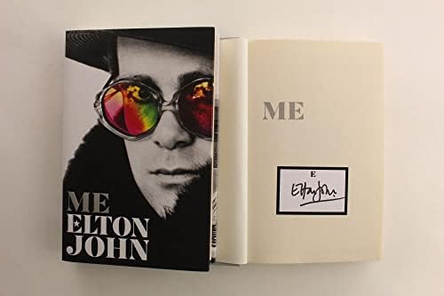 Elton John potpisao je Autograph Me Book C - Legendarni Oscar pobjednički glazbenik - Lion King, Prazno nebo, Tumbleweed