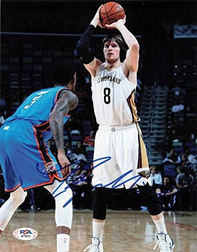 Luke Babbitt potpisao 8x10 Photo PSA/DNA New Orleans Pelicans Autografirani - Autografirani NBA fotografije