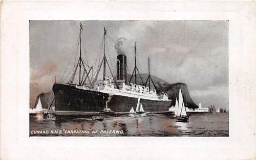 Cunard R.M.S. Karpatija u kaleru, brodovi Titanic broda razglednice