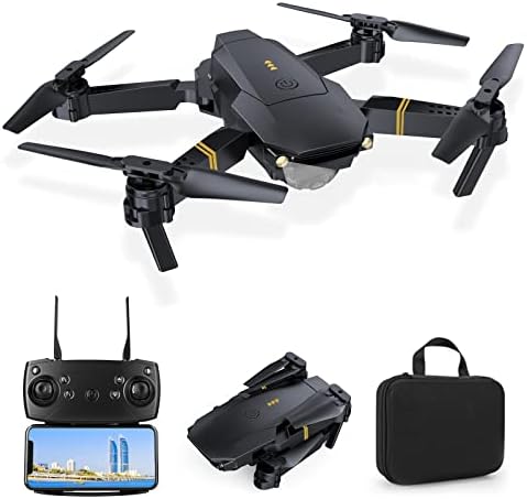 E58 Dronovi s kamerom za odrasle/djecu 4K, 3PCS baterije FPV Live Video RC Quadcopter za početničke igračke darove, 120 °