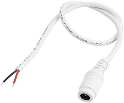 Novi LON0167 DC 5,5 x 2,1 mm ženski jack CCTV kabelski kabel za produženje kamere 30cm (DC 5,5 x 2,1 mm Weibliche Buchse