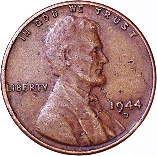 1944. D Lincoln pšenica Cent 1c vrlo fino