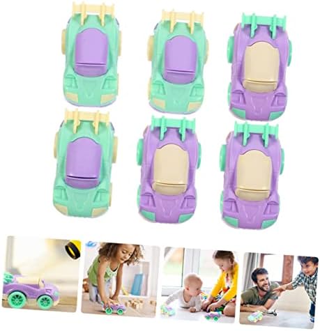 Toyandona Povuci automobila za djecu Edukacijske igračke automobile za djecu igračka za djecu 6pcs automobile igračke edukativni