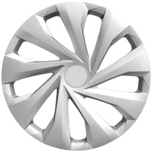 15 -inčni pucanje na hubcaps kompatibilno sa svim vozilom - set od 4 naplatka naplatka za 15 inčne kotače - siva