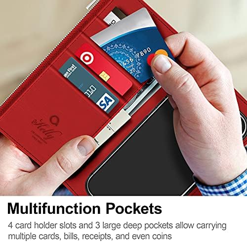 JUST4YOU za Samsung Galaxy S23 Plus torbica-novčanik na munje s remenom Držač za kartice Sklopivi flip torbica za telefon