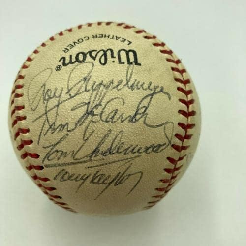 Mike Schmidt 1976. Philadelphia Phillies tim potpisao bejzbol - Autografirani bejzbols