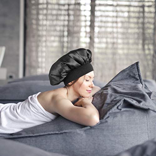 Coheali za spavanje šešir za kosu kaputa za spavanje poklopac poklopac Podesiva reverzibilna reverzibilna duga kosa spavaće