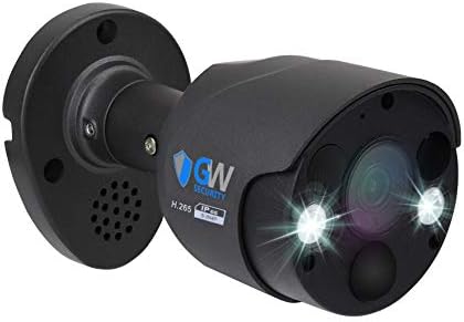 GW Security 5mp 1920p 2-smjer audio reflektora u boji noćni vid na otvorenom/zatvoreni ip metak sigurnosna kamera