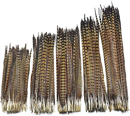 25-70 cm 10-28 prirodno fazansko perje za rukotvorine, ekstenzije za kosu, središnji dijelovi, perje indijskog pokrivala