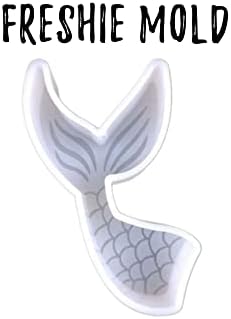 Sireni rep silikonski kalup | Veličina 2,75 široka x 4,75 dugačka | Kalup za rep sirene | Mali dizajn repa od sirena za svježe,