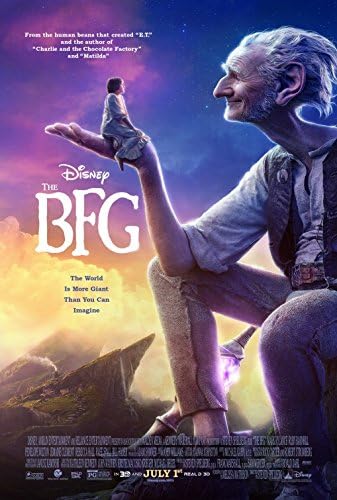 Disney's BFG - 13 X19 originalni promo filmski plakat Mint Steven Spielberg