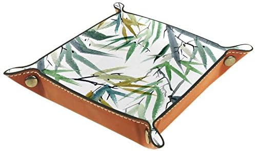 Lyetny akvarel i tinta bambusov ladici za odlaganje kadice kadice kadij radne površine Promijenite ključ novčanik kovanica