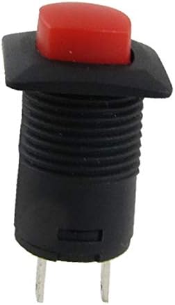 X-DREE AC 125V/3A 250V/1,5A Isključeno N/O zarežanje Crvenog kapica Prekidač gumba N/O zarežanje crvene kapice INTERUTTORE