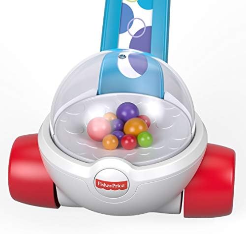 Fisher-Price Corn Popper Baby Toy, Malicu za push igračku s bal-opuštenom akcijom za 1 godinu i više, 2-komadića, plava