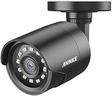 Annke 1080p HD -TVI sigurnosni nadzor kamera za kućni CCTV sustav, 2MP metak BNC kamera s 85 ft super noćnim vidom, IP66