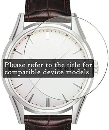 Synvy [3 pakiranje] Zaslon zaslona, ​​kompatibilan s Calvin Klein K2G23161 TPU Film Smartwatch Smart Watch Protectors [Ne