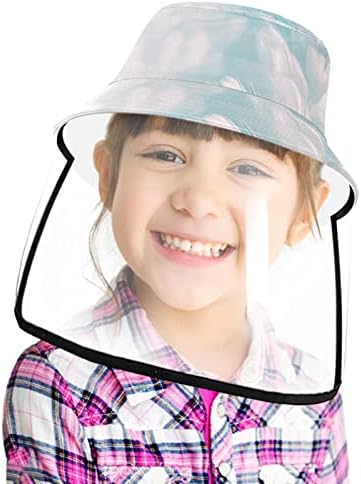 Zaštitni šešir za odrasle sa štitom za lice, ribarska šešira protiv sunca, moderni jednostavni uzorak pozdrav siječanj
