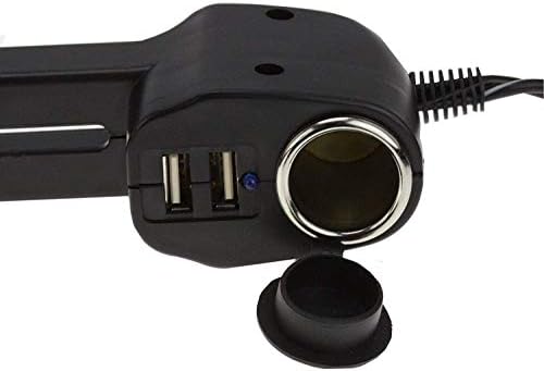 Navitech USB Port 4.2a Mount za glavu s integriranim automobilskim punjačem kompatibilan s vasoun 10 tabletom