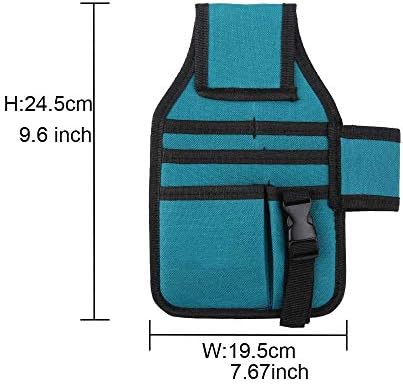 WDBBY 1PCS vodootporna ručna torba za alat za viseći alat Oxford tkanina Električar hardverskog držača Organizator Organizator