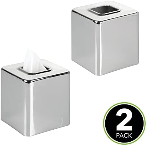 MDESIGN metalni poklopac kvadratnih kutija, moderni držač papira za lice, pribor za ispraznost kupaonice, komoda za spavaću
