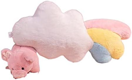 SSXGSLBH Slatka i šarena plišana maglica koja se brine za maglu ljubav jastuk za bebe bočicu igračka za kuću Jastuk Jastuk