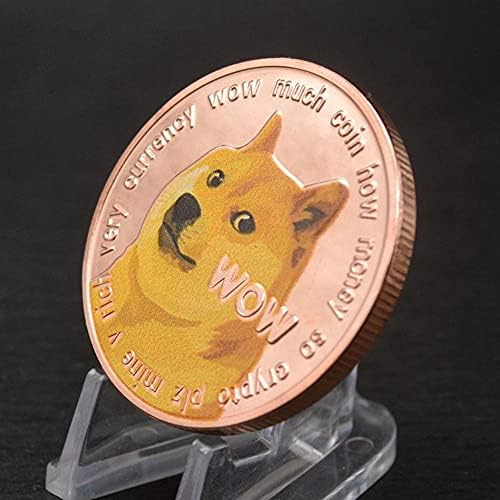 1 oz Zlatni Dogecoin Commumorativni kovani zlatni dogecoin 2021 Ograničeno izdanje Kolekcionarski novčić sa zaštitnim slučajem