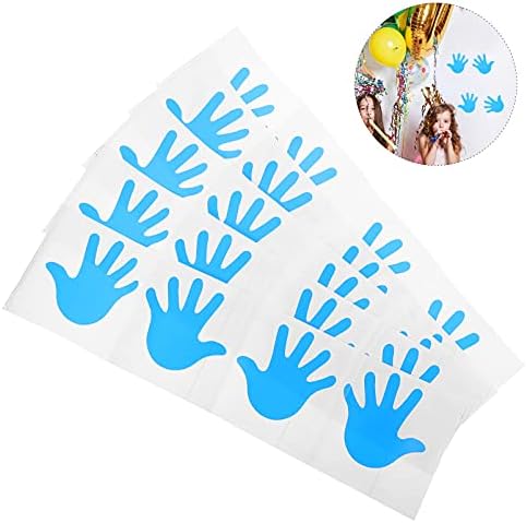 10 parova otisaka ruku Zidna naljepnica za ispis ruku Zidne naljepnice se čiste i lijepe za djecu učionica za malu djecu