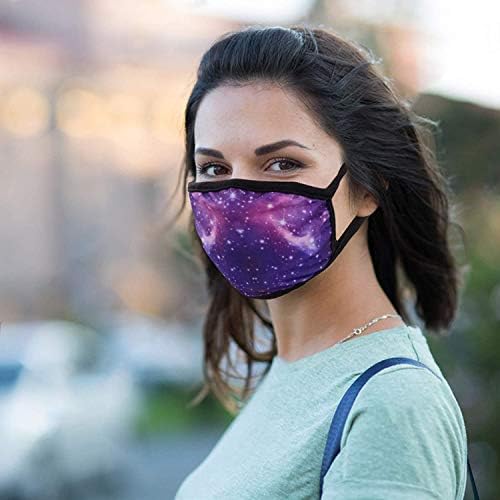 Niub5 maske za lice, maska ​​za lice unisex prašine pamuk, prah za prašinu, pamuka za višekratnu upotrebu maske od pamučne
