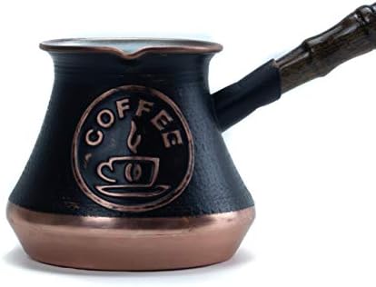 Ručno izrađeni proizvođač lonca za kavu 16.5 fl oz bakar Armenskog Jazva Ararat Turski arapski grčki grčki cezve jezve ibrik