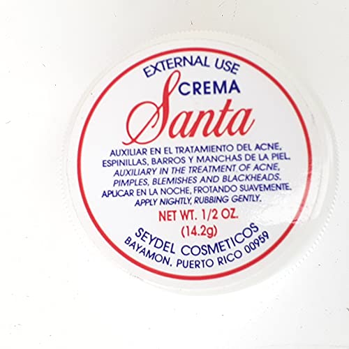 Santa Limpiadorova krema protiv akni, i Kita Manchas Santa krema za posvjetljivanje kože i čišćenje akni, 0,5 oz