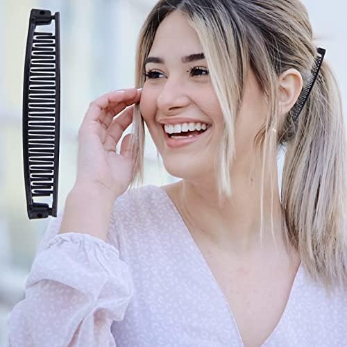 Banana Clip Clip Clincher Combs Combs Zub Male kosu za kosu Barrettes pribor za stil za žene za žene djevojke