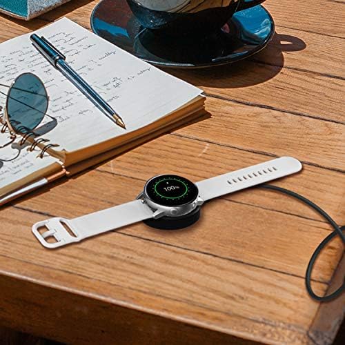 Timovo Qi bežični punjač Fit Samsung Galaxy Watch Active/Active 2, Zamjenski pristanište magnetskog punjača s USB kabelskom