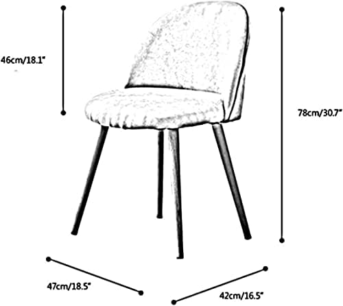 Uredske pregovaračke stolice noge stolice od punog drveta restoranska stolica s naslonom sjedalo od tkanine drvena stolica