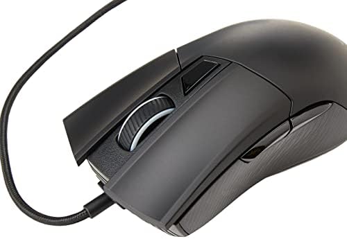 Lagani, ergonomski žičani optički miš za igranje s senzorom od 6200 dpi, ekskluzivnim dizajnom prekidača za uključivanje