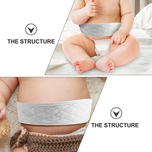 Pojas za pupčanu kilu 8kom dječje trake za pupak dječje trbušne trake omatanje trbuha za novorođenčad oblozi za potporu trbuha