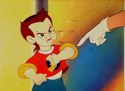 Trol u Central Parku originalna ručno oslikana animacija Chel-don Blutha