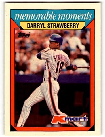1988. Topps Kmart Zapamljivi trenuci 29 Darryl Strawberry NM bejzbol kartica