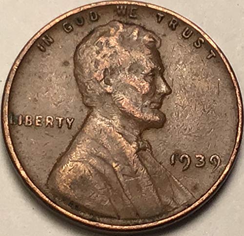 1939. p Lincoln Wheat Cent Penny Prodavač vrlo fino