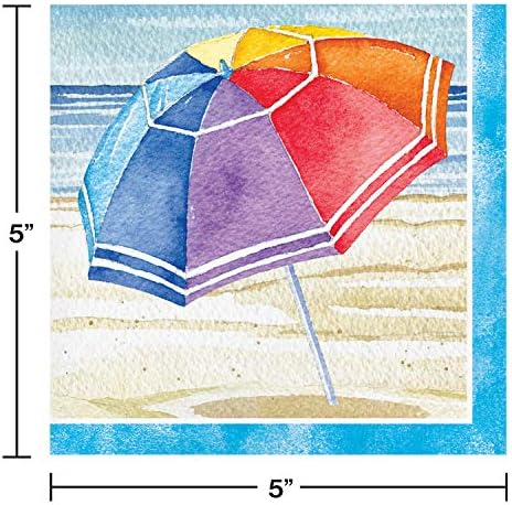 Kreativno pretvaranje suncobrana za pića sa salvetom za plažu, 5 , višeboja