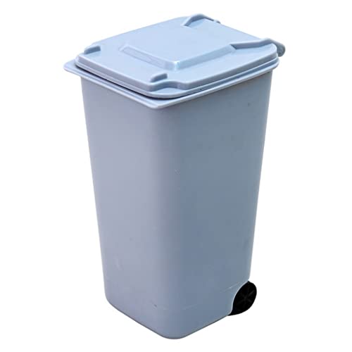Mini stolna kanta za smeće u 4 boje kutija za odlaganje smeća stolić za kavu za dnevnu sobu s poklopcem mala košara za otpad