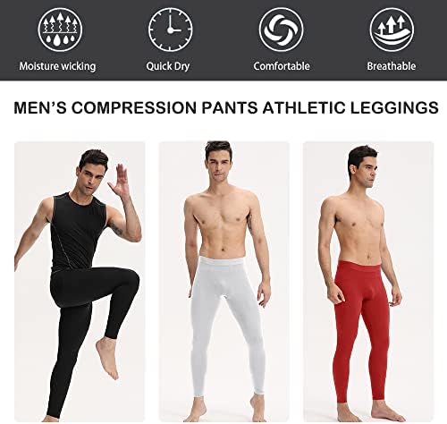 CARGFM kompresijske hlače za muškarce košarkaške tajice gamaša joga trčanje sportskog treninga Baselayer
