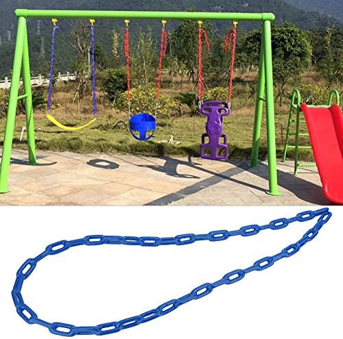 Vifemify 1,5 m djece s otvorenim zatvorenim plastičnim obloženim željeznim igralištem ljuljačke lančana igračka dodatak za