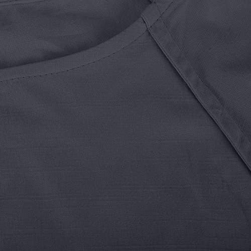 Ležerne ženske ljetne Ležerne košulje za žene s okruglim vratom s resicama majice kratkih rukava gornji dio kornjače za
