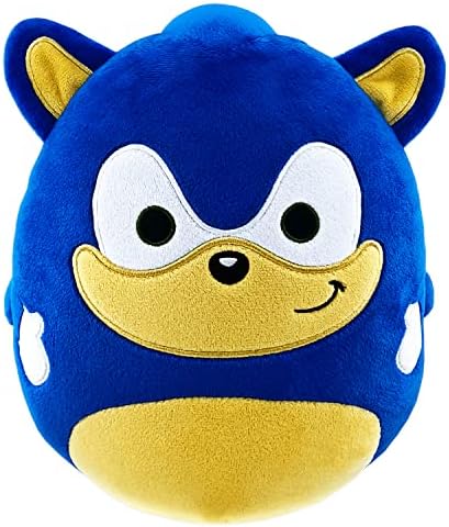 UpTheuns Sonic Jastuk plišani 10inch - meka i škljocna punjena igračka za životinje - Odličan poklon za djecu obožavatelje